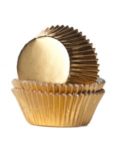 Formas Cupcakes Dourado